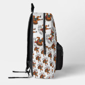 Thanksgiving Leg Day Backpack プリントバックパック (左)