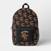 Thanksgiving Leg Day Backpack プリントバックパック (正面)