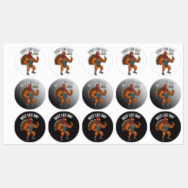 Thanksgiving Leg Day Labels ラベル
