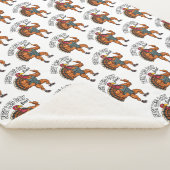 Thanksgiving Leg Day Sherpa Blanket シェルパブランケット (3/4)