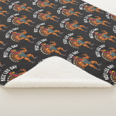 Thanksgiving Leg Day Sherpa Blanket シェルパブランケット (3/4)