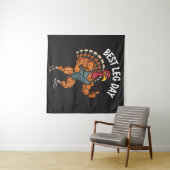 Thanksgiving Leg Day Tapestry タペストリー (インサイチュ(横))