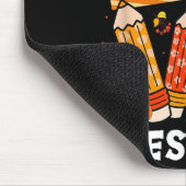 Thanksgiving Love Preschool Teacher Turkey Autumn  マウスパッド (コーナー)