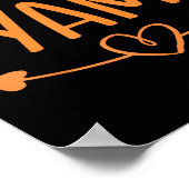 Thanksgiving Matching Couples Outfit Sweet Tato Ye ポスター (角)