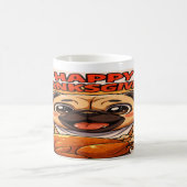 Thanksgiving Mug: Pugsgiving Edition コーヒーマグカップ (中央)