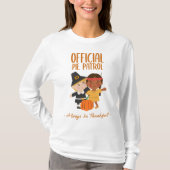 Thanksgiving Official Pie Patrol Tシャツ (正面)