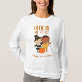 Thanksgiving Official Pie Patrol Tシャツ