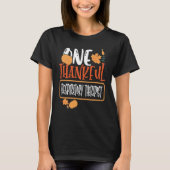 Thanksgiving One Thankful Respiratory Therapist Tシャツ (正面)