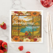 Thanksgiving Paper Napkin (インサイチュ)