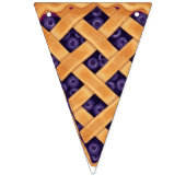 Thanksgiving Pie Slices Friendsgiving Dinner Party バンティングフラッグ (第1の旗)
