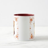 Thanksgiving Pilgrim Girl Coffee Mug マグカップ (中央)