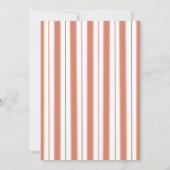 Thanksgiving Potluck Invitation Rustic Fall Party 招待状 (裏面)