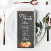 Thanksgiving Prayer Card Table Decor プログラム
