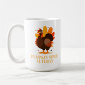 Thanksgiving Pumpkin Spice Veteran コーヒーマグカップ (左)