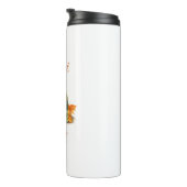 Thanksgiving Pumpkin Water Bottle | Autumn Design タンブラー (回転右)