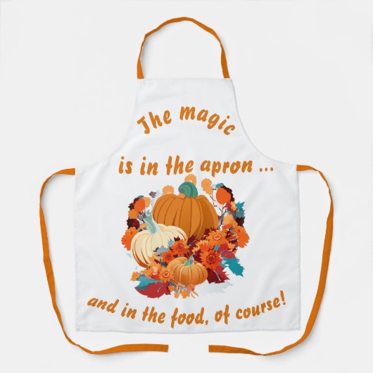 Thanksgiving Pumpkins エプロン (正面)