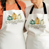 Thanksgiving Pumpkins Cooking Crew エプロン