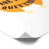 Thanksgiving Quote Essential - Leftovers Are For Q ポスター (角)