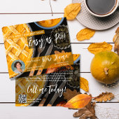 Thanksgiving Real Estate Postcard, Let’s Make You チラシ