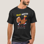 Thanksgiving Running Marathon Turkey Trot Squad Tシャツ (正面)