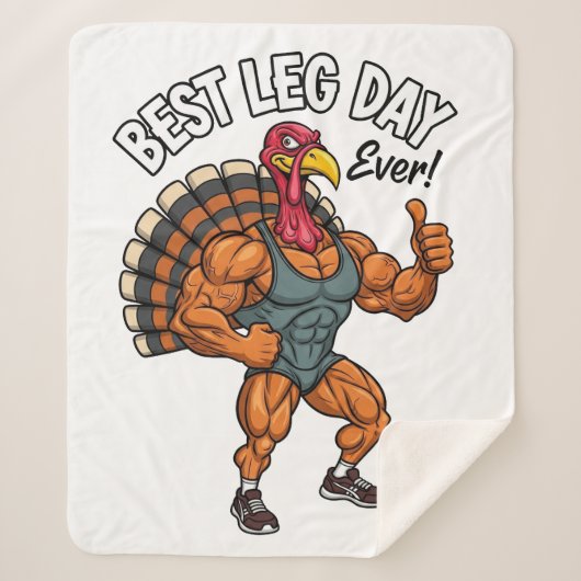 Thanksgiving Sherpa Blanket シェルパブランケット (正面)