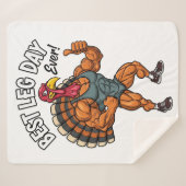 Thanksgiving Sherpa Blanket シェルパブランケット (正面(横))