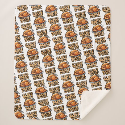 Thanksgiving Sherpa Blanket シェルパブランケット (正面)