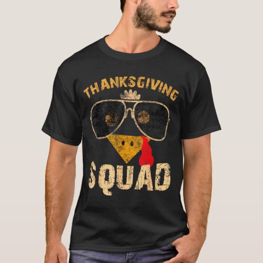 Thanksgiving Squad Turkey Day Fall Matching Women Tシャツ (正面)