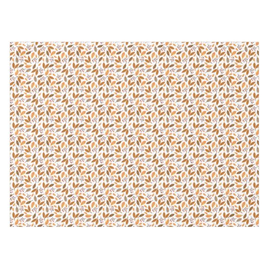 Thanksgiving Tablecloth Decor - Fall Leaves テーブルクロス (正面(横))