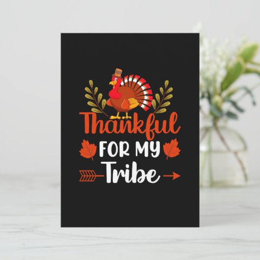 Thanksgiving Thankful For My Tribe 招待状 (スタンド正面)