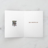 Thanksgiving Trio of Wild Turkeys Card シーズンカード (内部)