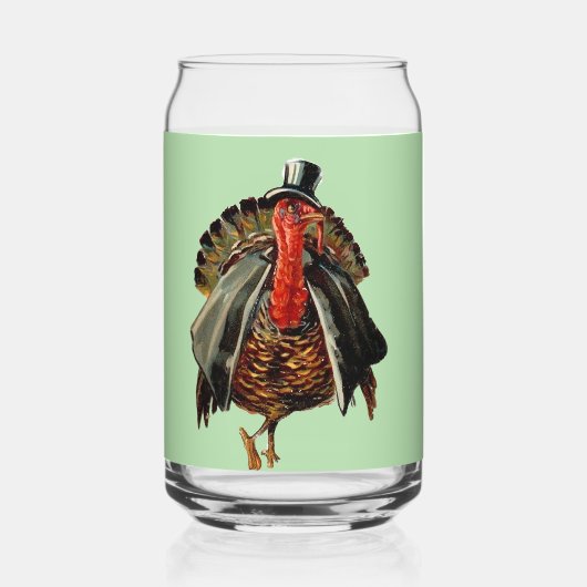 THANKSGIVING TURKEY  ガラス缶 (裏面)