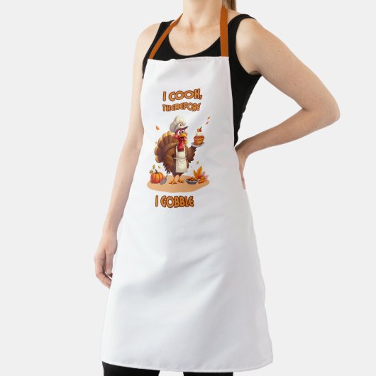 Thanksgiving Turkey Chef エプロン (インサイチュ)