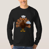 Thanksgiving   Turkey Chef Tシャツ (正面)