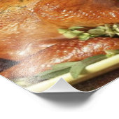 Thanksgiving turkey dinner フォトプリント            (角)