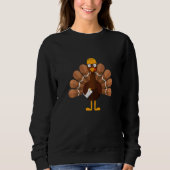 Thanksgiving  Turkey Engineer スウェットシャツ (正面)