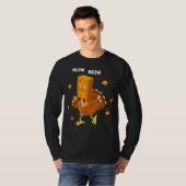 Thanksgiving Turkey Fake Cat Meow Kitty Cats Tee Tシャツ (正面フル)