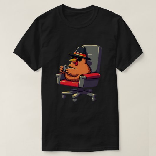 Thanksgiving Turkey Gamer Funny Gaming  Tシャツ (デザイン正面)