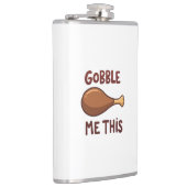 Thanksgiving Turkey Gift Funny フラスク (右)