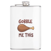 Thanksgiving Turkey Gift Funny フラスク (正面)