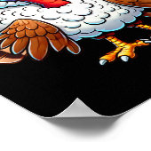 Thanksgiving Turkey In Sheep Disguise Funny Holida ポスター (角)