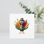 Thanksgiving Turkey Made of Vegetables シーズンカード (スタンド正面)