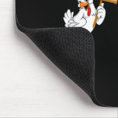 Thanksgiving Turkey No Thanks Grumpy Halloween Fun マウスパッド (コーナー)