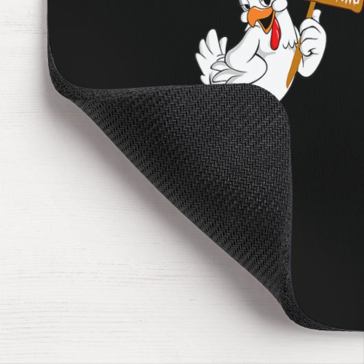 Thanksgiving Turkey No Thanks Grumpy Halloween Fun マウスパッド (コーナー)