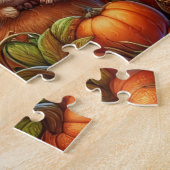 Thanksgiving Turkey Puzzle ジグソーパズル (側面)