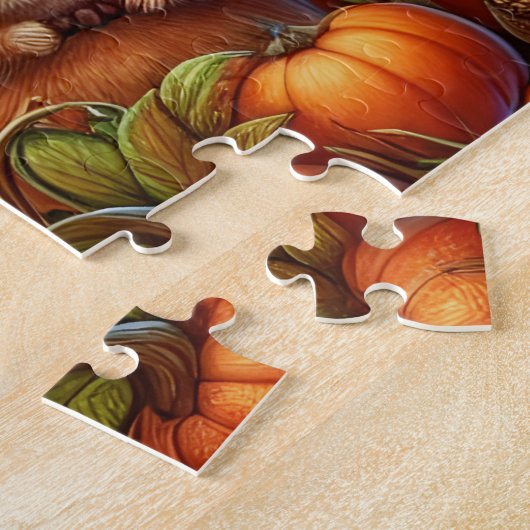 Thanksgiving Turkey Puzzle ジグソーパズル (側面)