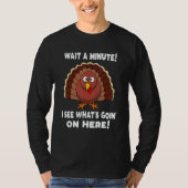 Thanksgiving  Turkey Stuffing Humor Tシャツ (正面)