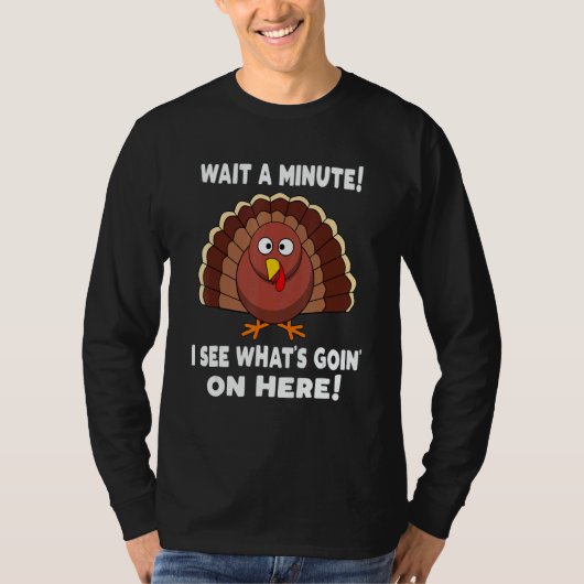 Thanksgiving  Turkey Stuffing Humor Tシャツ (正面)