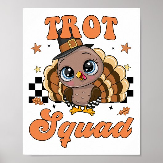 Thanksgiving Turkey Trot Squad  ポスター (正面)