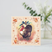 Thanksgiving Turkey Wishes 招待状 (スタンド正面)